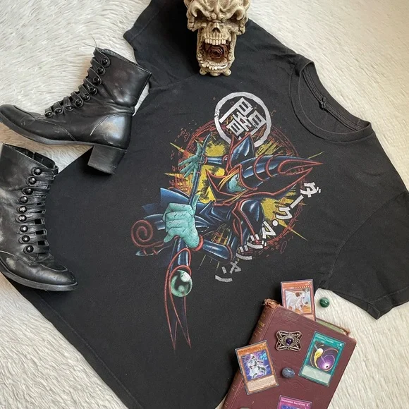 Vintage 90s Yugioh Dark Magician anime graphic tee - Picture 15 of 16